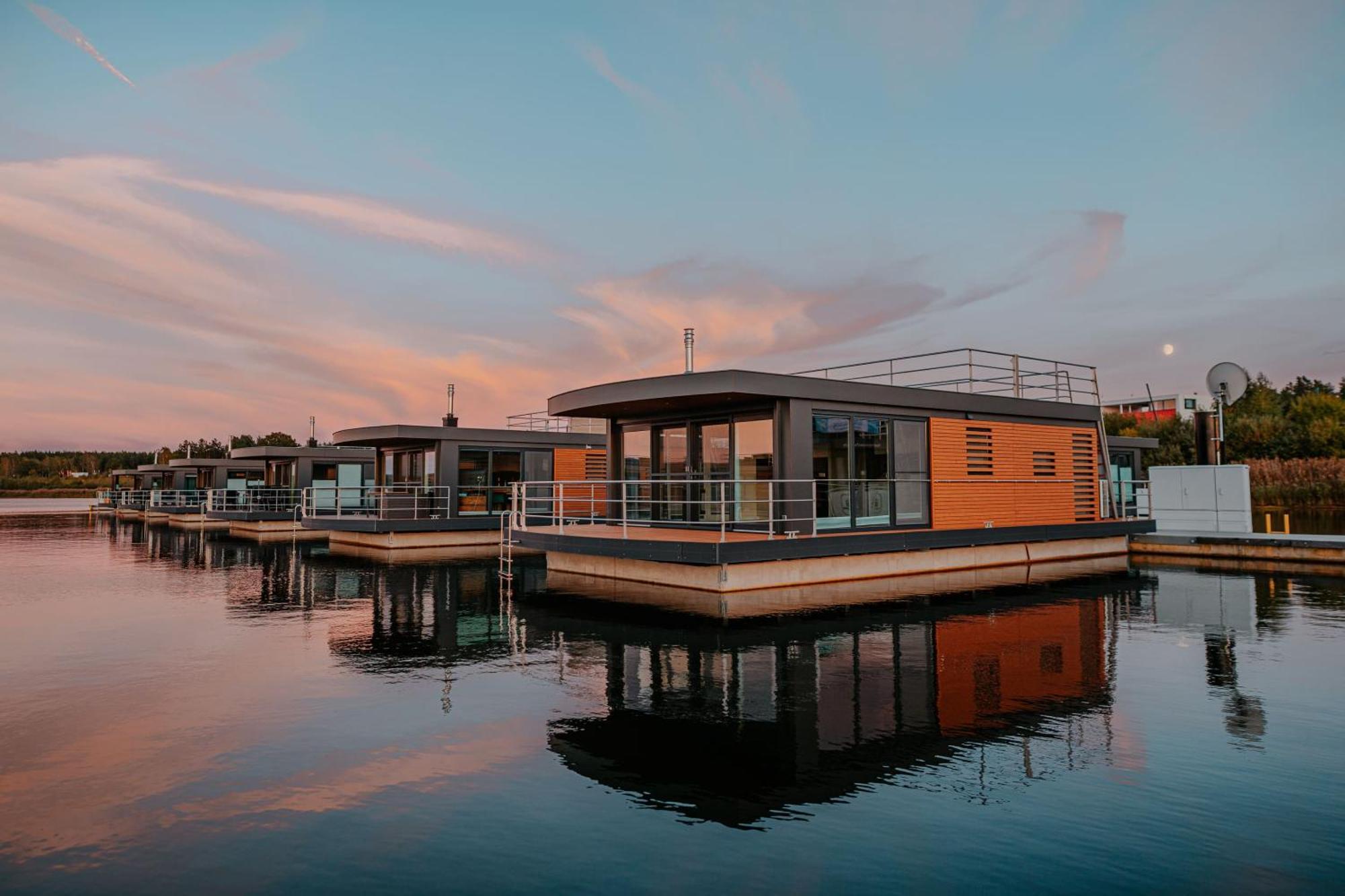 Floatinghouses Baerwalder See Klitten Kültér fotó