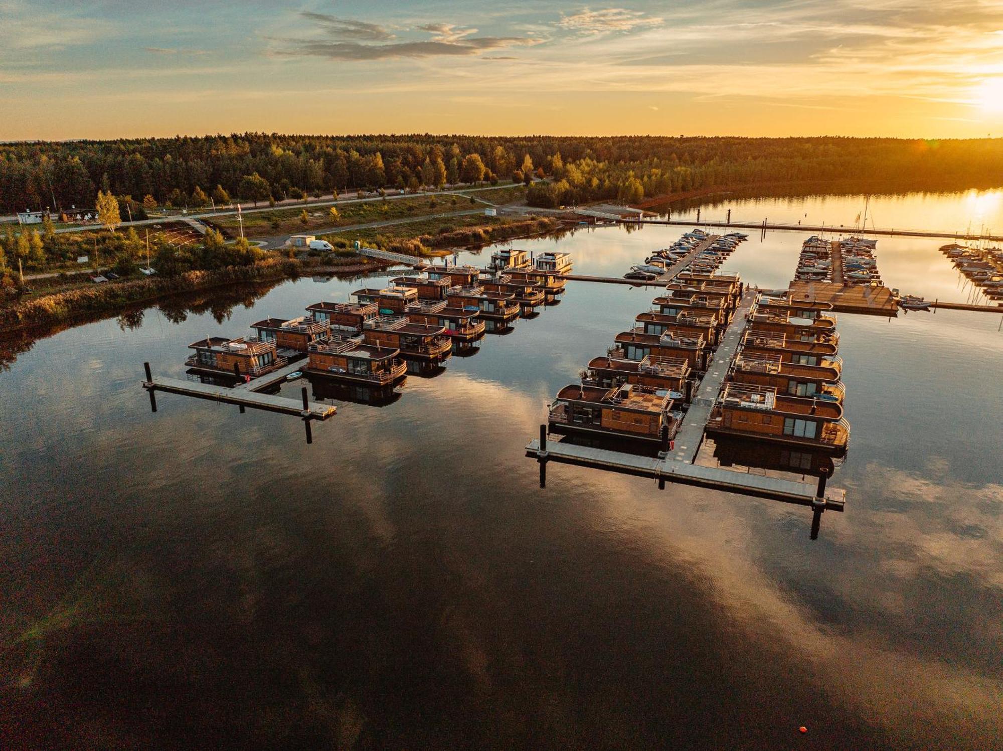 Floatinghouses Baerwalder See Klitten Kültér fotó