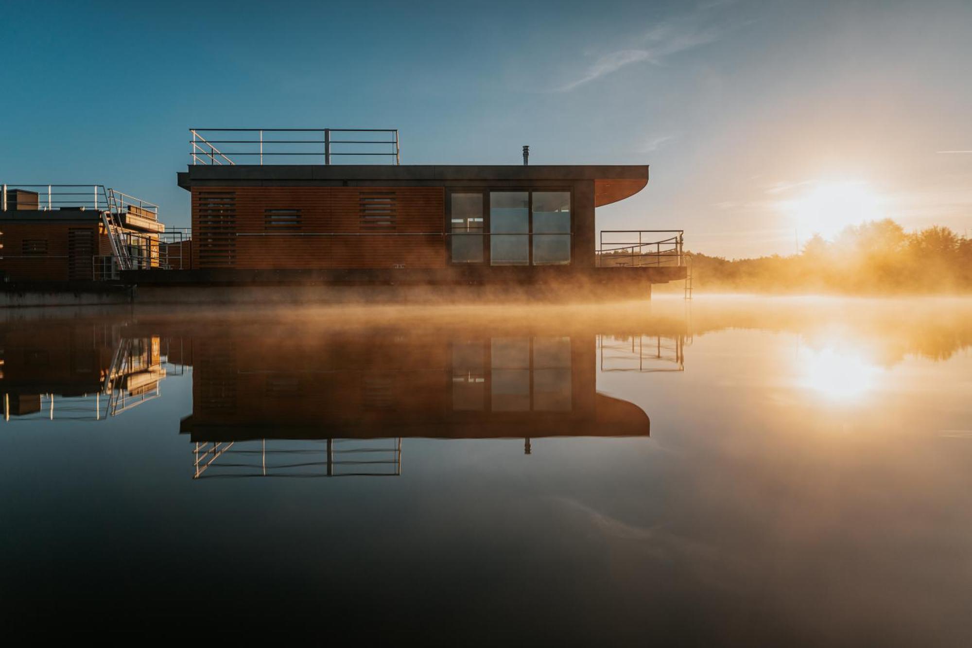 Floatinghouses Baerwalder See Klitten Kültér fotó